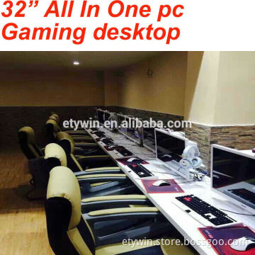 all in one computer case w/o computer part gaming computer 32" LED monitor all in one pc built-in all in one barebone pc